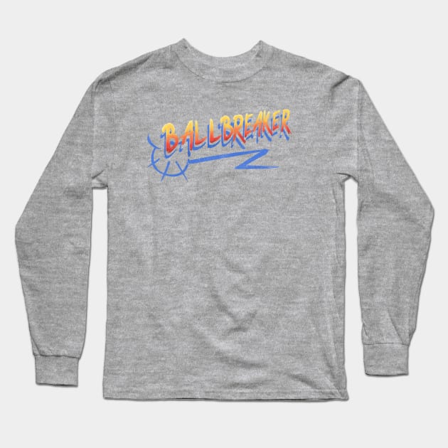 Ballbreaker Logo - vintage Long Sleeve T-Shirt by MunkeeWear